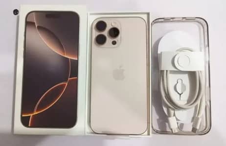 Apple iPhone 16 pro max urgent sale connect Wtp No 0327=2469867