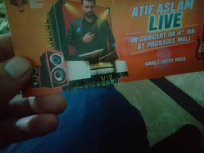 concert pass atif aslam
