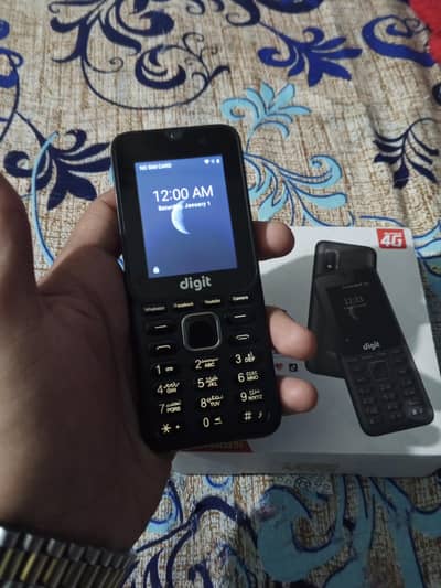 Jazz digit 4G E2 pro keypad and touch screen