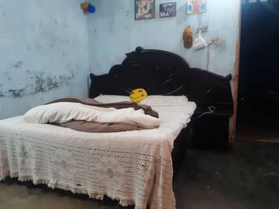 king size bed with matter for sale 03251465644