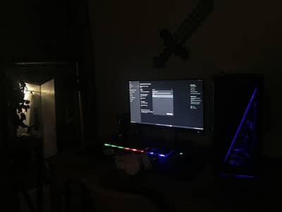 Thunder Gaming Pc RGB Core I5 4th gen , NVIDIA graphics card