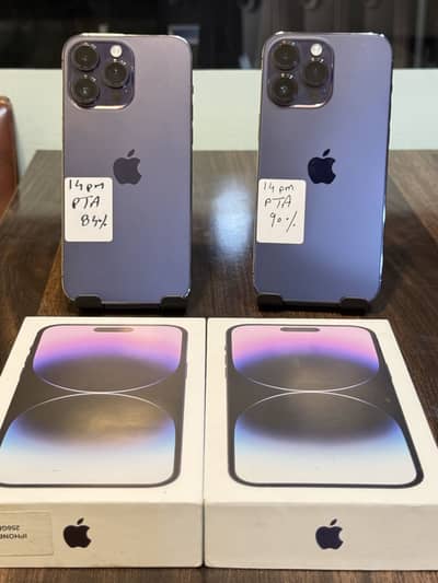 iPhone 14 pro max 256gb Pta mint condition/- 90 Bh All ok