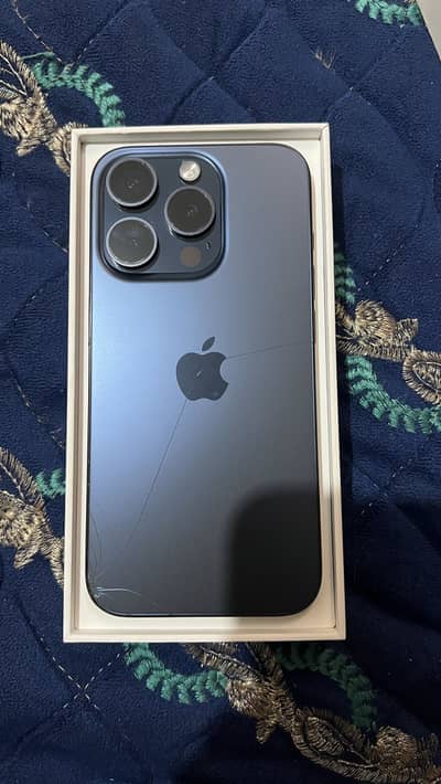 15 pro PTA Blue Titanium