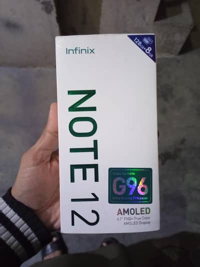 Infinix Note 12 White 8 GB + 128 GB