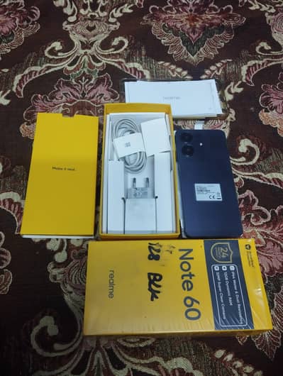 Realme Note 60 Black Clr 3 month warranty Available