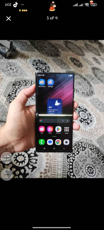 S22 ultra panel damaged