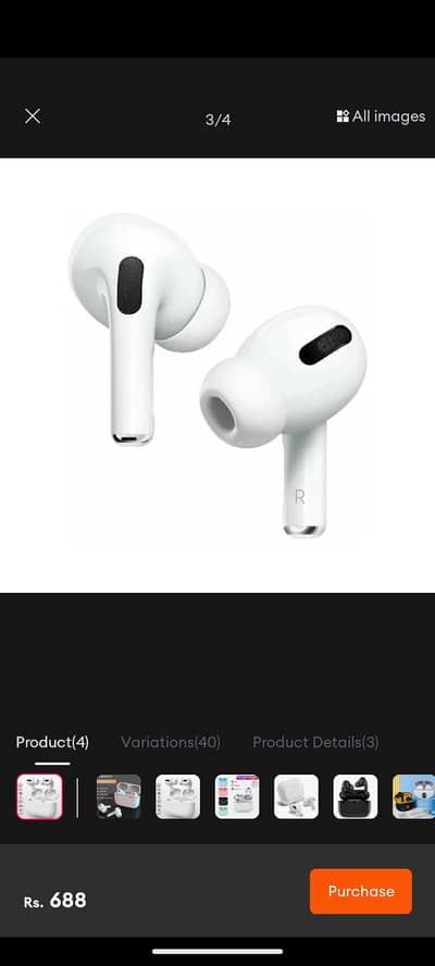 White TWS earbuds With Best Sound