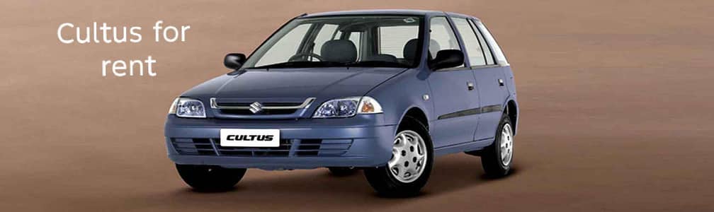 Cultus available on daily rent