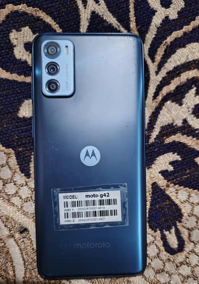 Moto G42 (PTA Approved) 4GB Ram + 128GB (0333 7795227)  Amoled Screen
