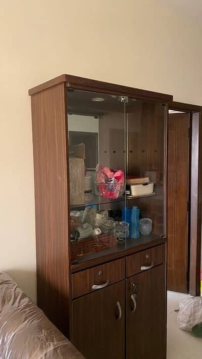 Wooden, Mirror Back Divider.