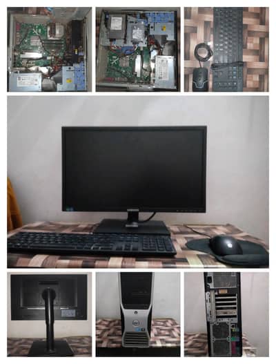 21.5 inch - Samsung S22E450D Lcd Monitor , Dell precision T3500, Core