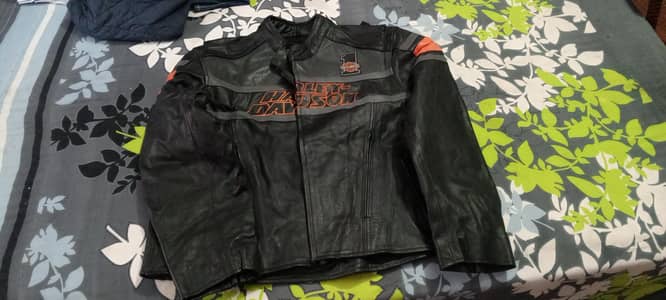 Biker leather jacket