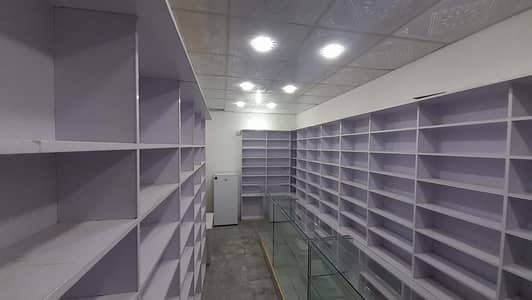 WOODEN  RACKS AND 1 WOODEN CONTER , 1 CASH COUNTER FOR SHOP, PHARMACY,