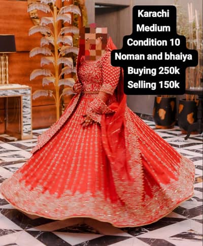 Bridal lehnga for sale