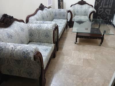 5 SETER WOODS  SOFA SET (CHANIOUTY SHISHAM WOODS)