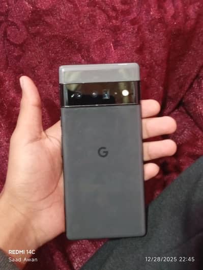 Google pixel 6 pro  official PTA Approved  12/128