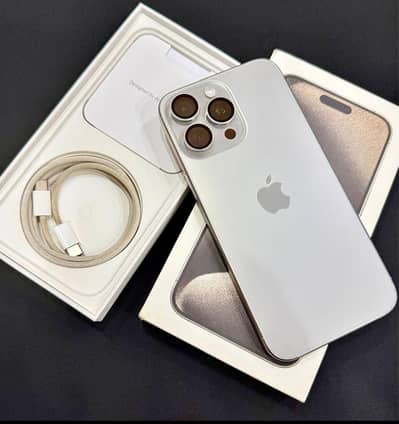 Iphone 15Pro Max Dual Sim Approved HK Model 97% Battery complete Box