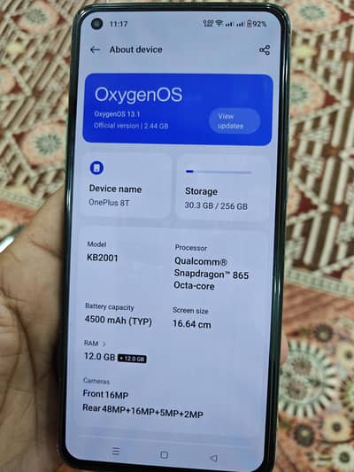 OnePlus 8T 256 dual sim