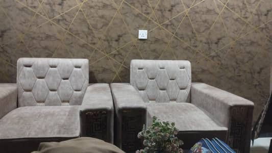 5 Seater Sofa Turkish Fabric Brand new condition