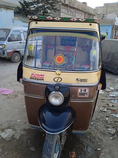 Sazgar Rickshaw model 2019