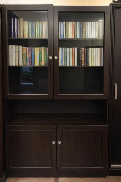 book rack and study table