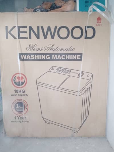 Kenwood Washing Machine, KWM-1012SA, Semi Automatic Machine.