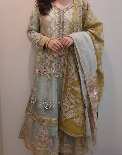 preloved 3pc formal dress