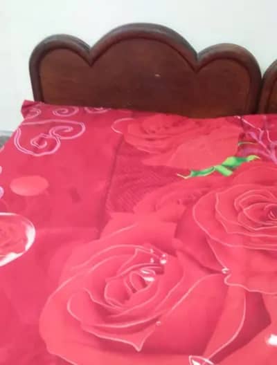 Twin bed without mattress