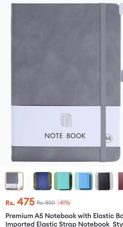 WHSmith UK: Notebooks A5 and A4 for sale