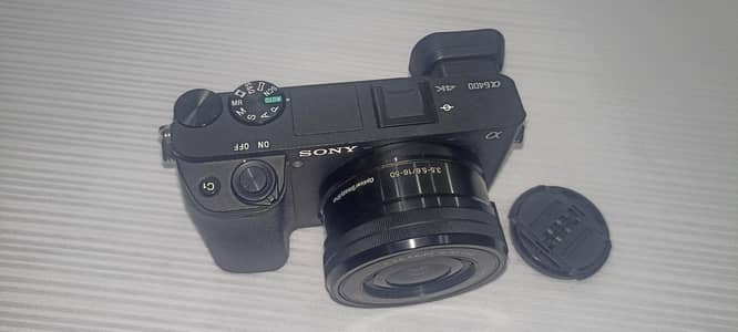 Sony Alpha 6400 Mirrorless Camera with 50mm f/1.8 Lens