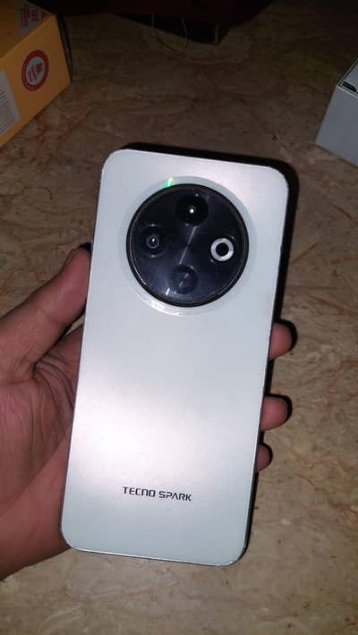Tecno Spark 30c with box and charger