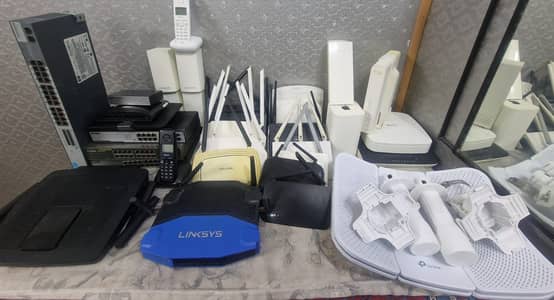 D-Link, Tp Link, Linksys and Etisalat Routers and Access Points