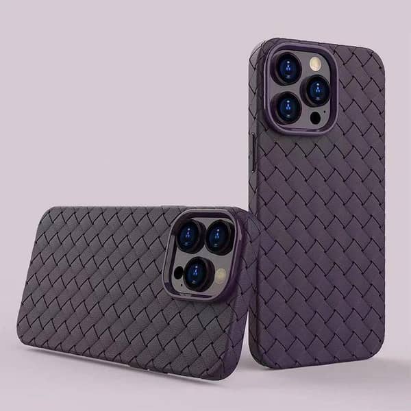 Woven Iphone case from iphone 6 to 15 pro max