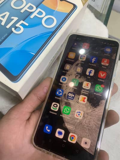 oppo A15 all ok pic py number rabta kro