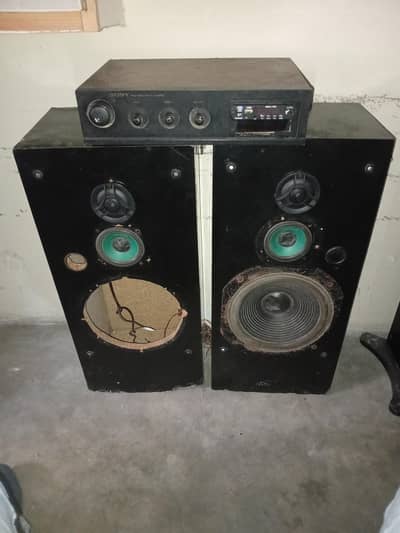 Sony speaker and amplifier