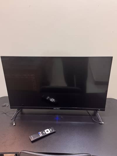 New just open box QLED TV ecostar 32 inches