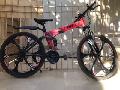 Macce 21 Speed Folding bycylce