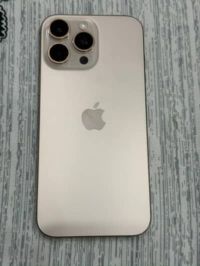 16 pro max desert titanium