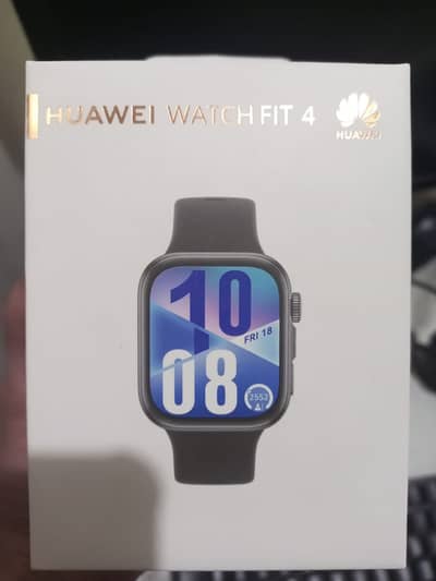 Brand New Huawei SmartFit Watch 4 - Unopened, Box Only Opened, Great