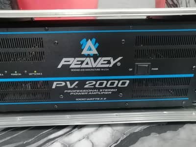 Peavey pv 2000 power amplifier USA original
