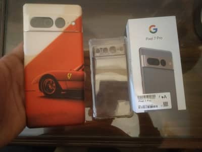 Google pixel 7 pro with box