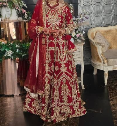 bridal barat day dress