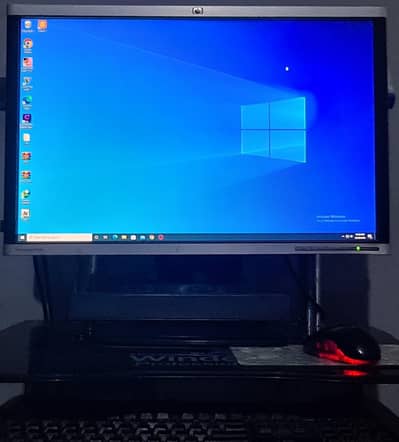 It is a full setupusedpc with graphic card,ram,cables,keyboard,monitor