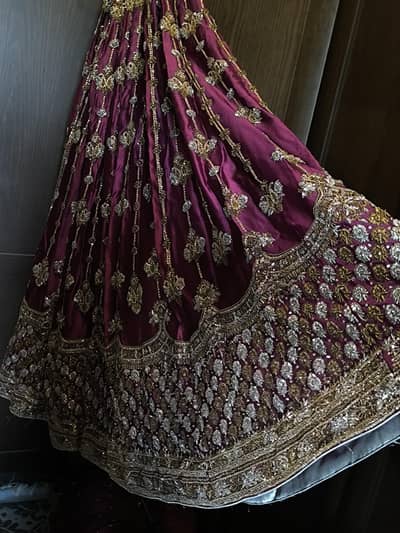 bridal shadi dress like new