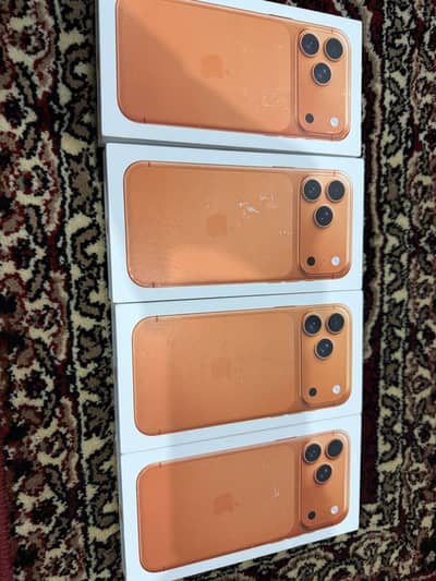 Iphone 17 Promax 256 Gb , Jv sim locked Orange colour