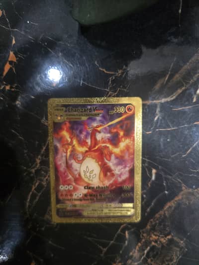 Golden Pokémon card 1 card Vmax