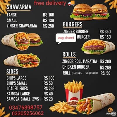 iooking for 2 boy helper for fast food