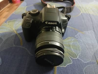canon 1300d with canon 18-55 mm lens, brand new scratchless condition