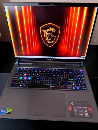MSI VECTOR, INTEL CORE i9, RTX 4080 12GB, 32GB/1TB, QHD 240Hz,  Gaming