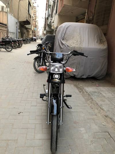 unique 70 bike 2024/25 Karachi registration just like a showroom